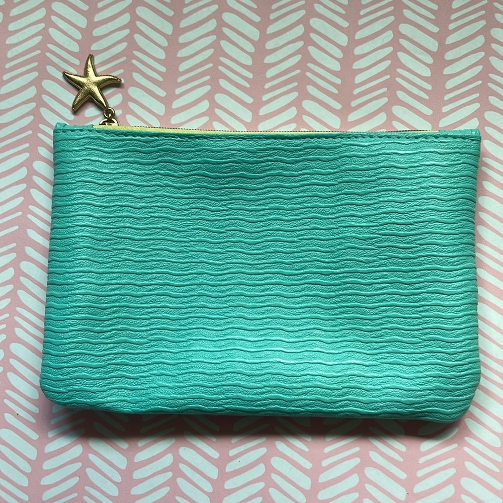 Ipsy glam bag pouch - July 2022 beach starfish cosmetic bag
